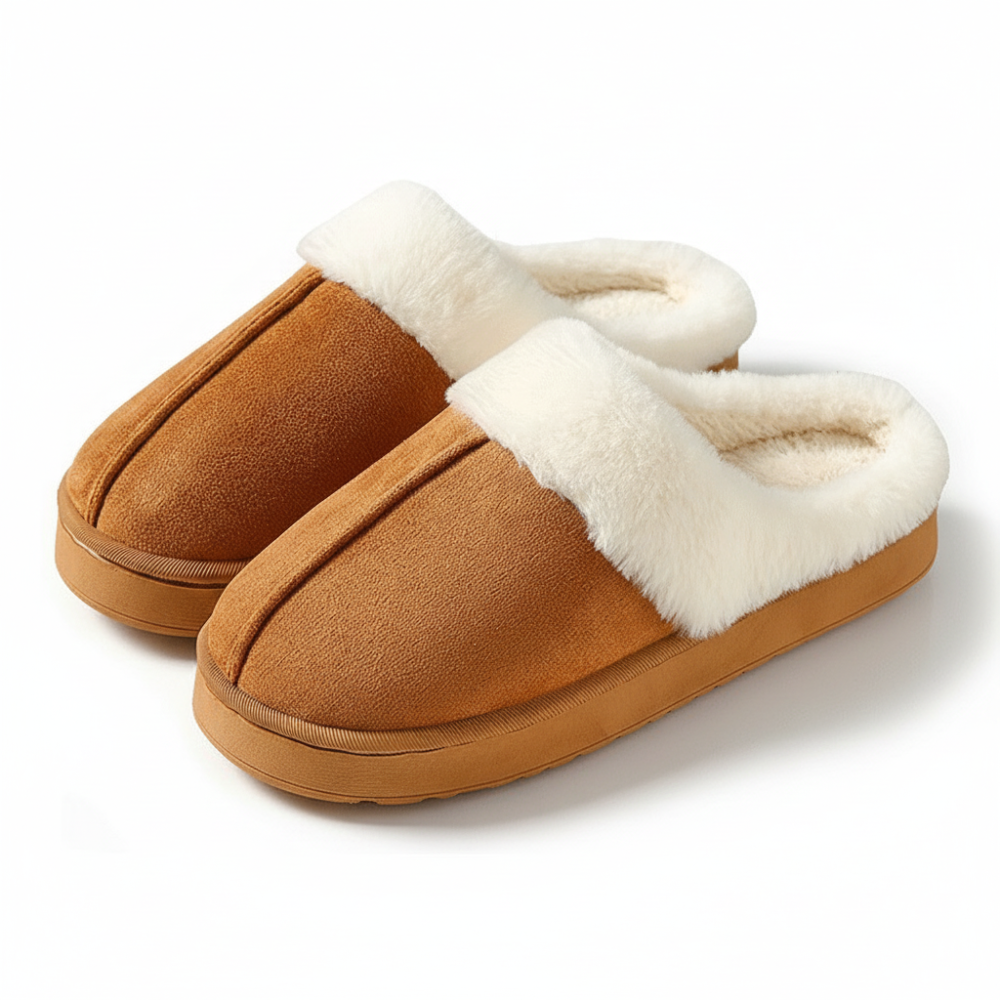 Pantofole Accoglienti Fodera Imbottita Donna