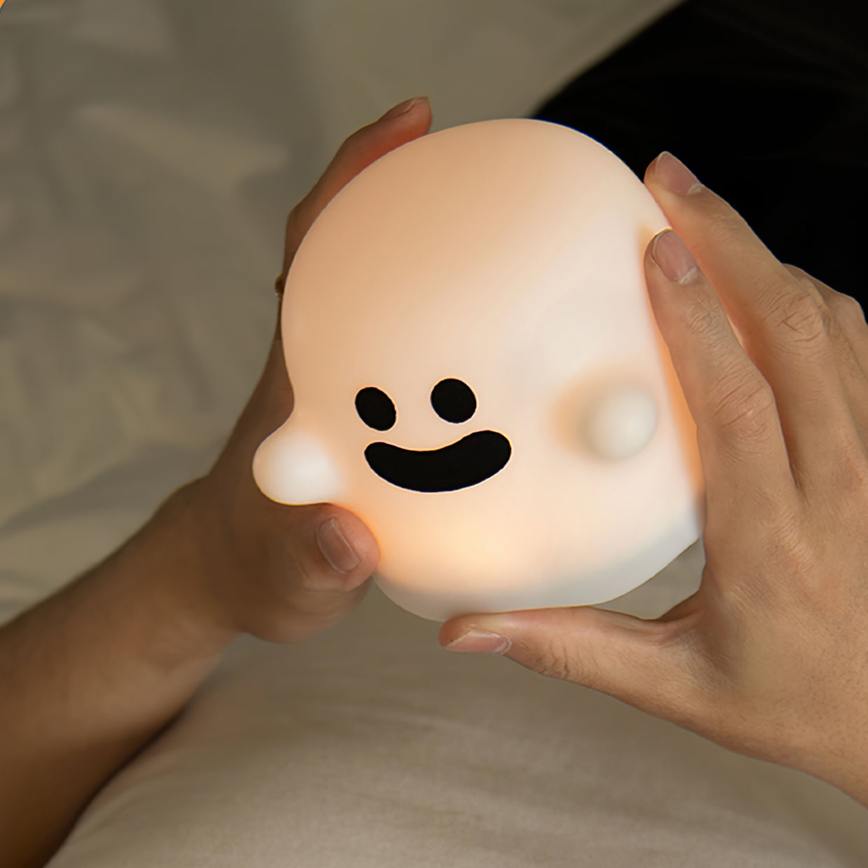 GhostLume - Rechargeable Design Table Lamp with Battery