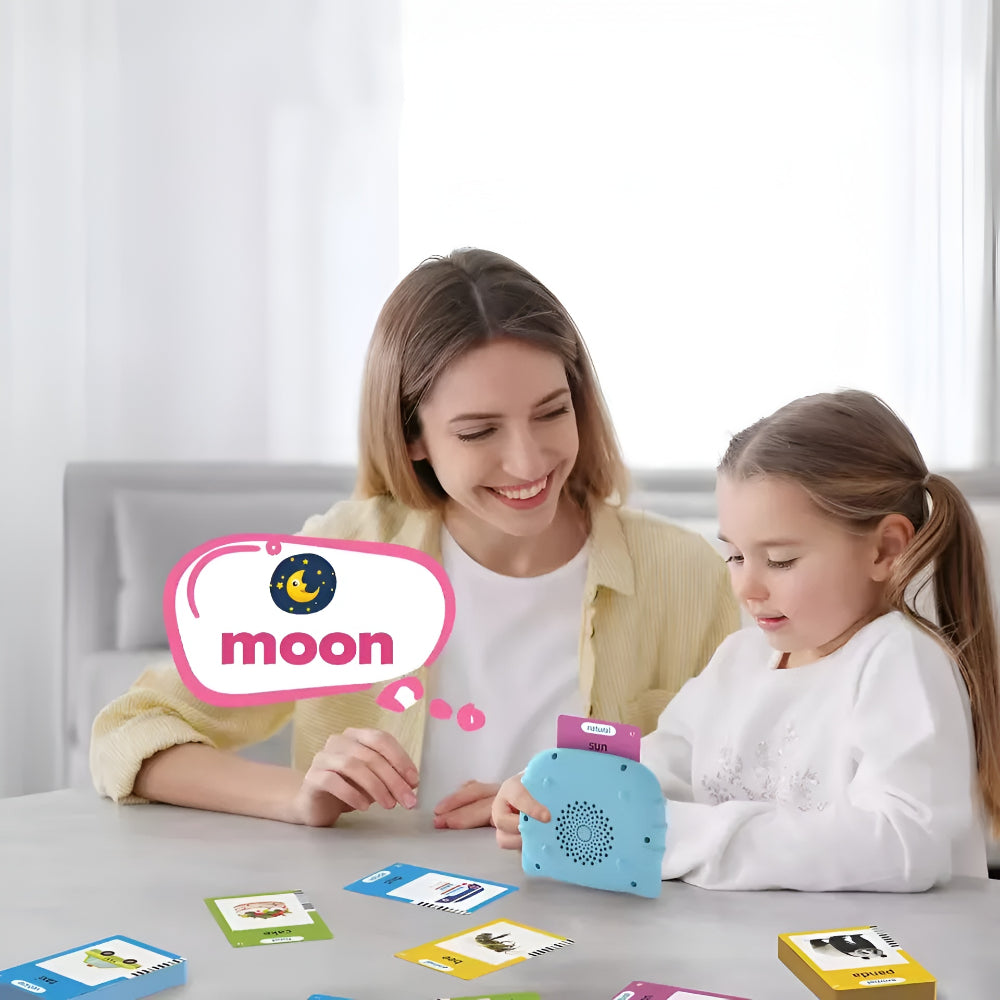 Giocattolo Educativo Lettore Schede Sonore Bambini Audio