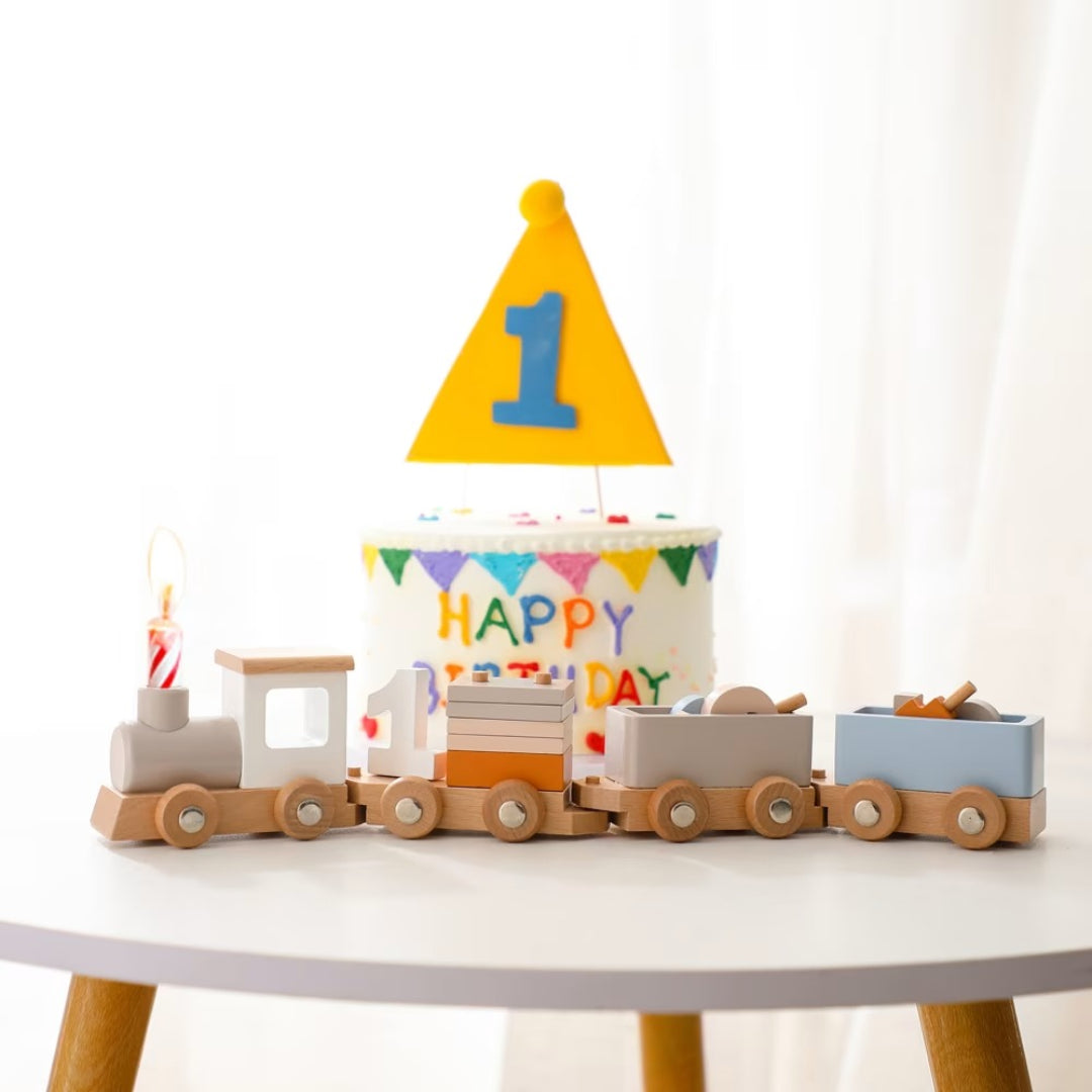 Giocattolo Trenino Educativo Bambini Gioco Impilabile Creativo