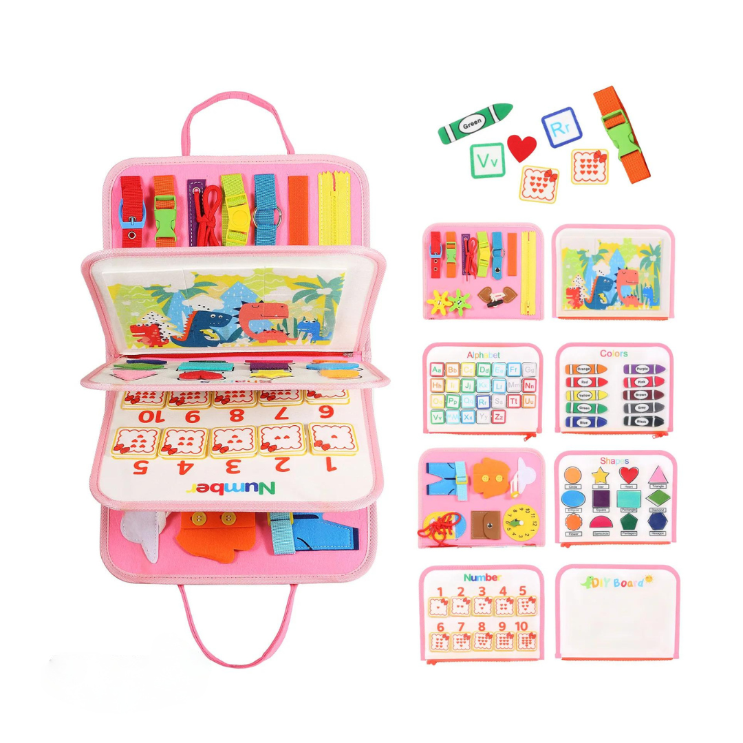 Montessori Educational Game Sensory Board Children Activity