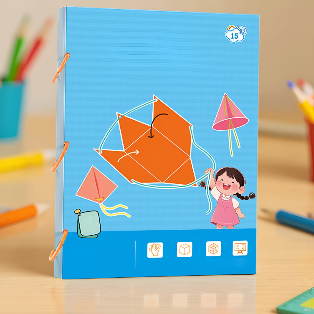 Gioco Geometria Bambini 3D Bastelset Forme Educativo