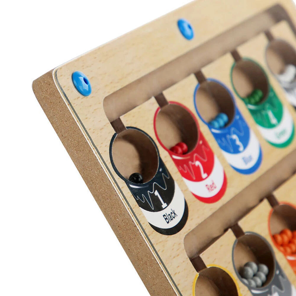 Gioco Montessori Magnetico Colori Bambini Motricità