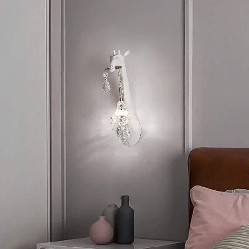 GiraLume – Lampada da parete giraffa creativa per un interno giocoso