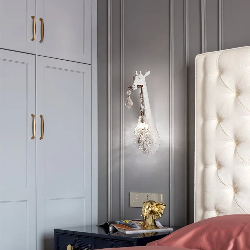 GiraLume – Lampada da parete giraffa creativa per un interno giocoso