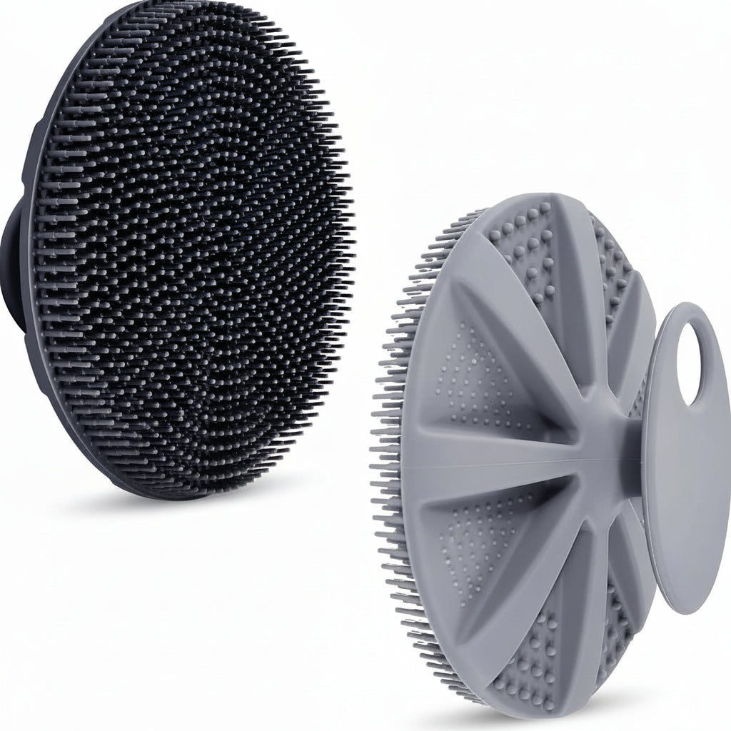 Spazzola Doccia Spazzola Corpo Silicone Impugnatura Ergonomica
