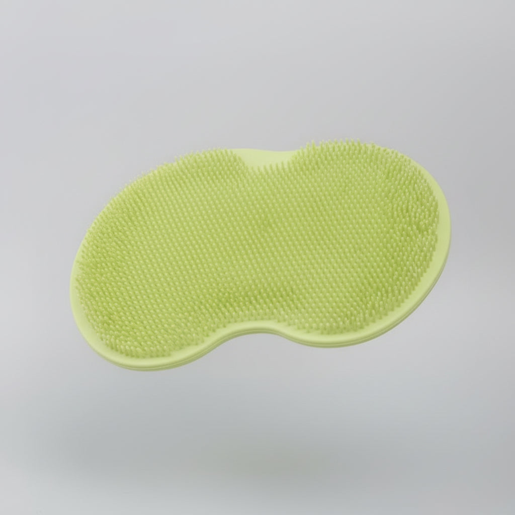 Shower Scrubbing Mat Non Slip Silicone Massage Brush Body