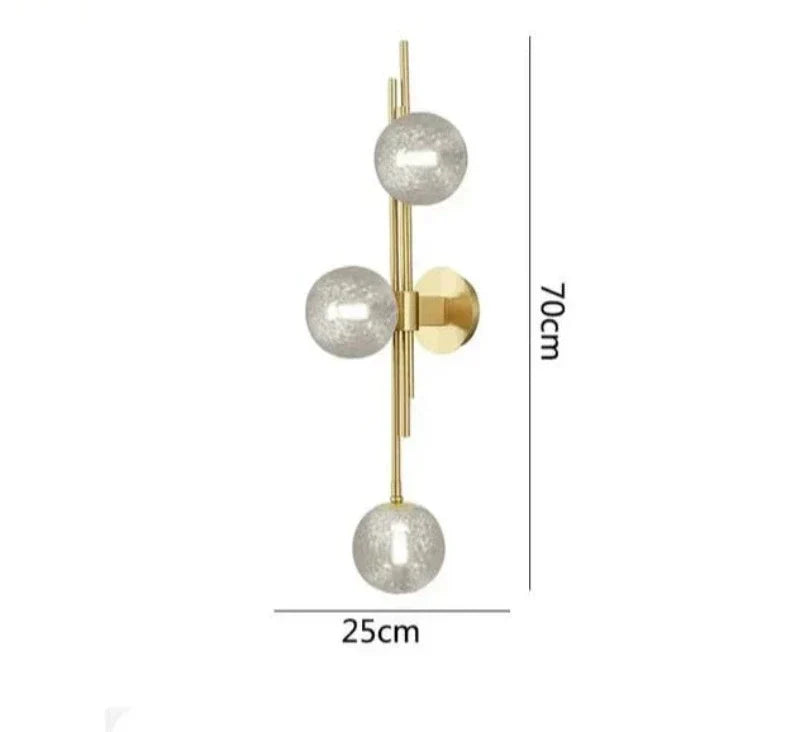 GlassSphere - Modern Glass Wall Lamps – Elegant LED Lighting