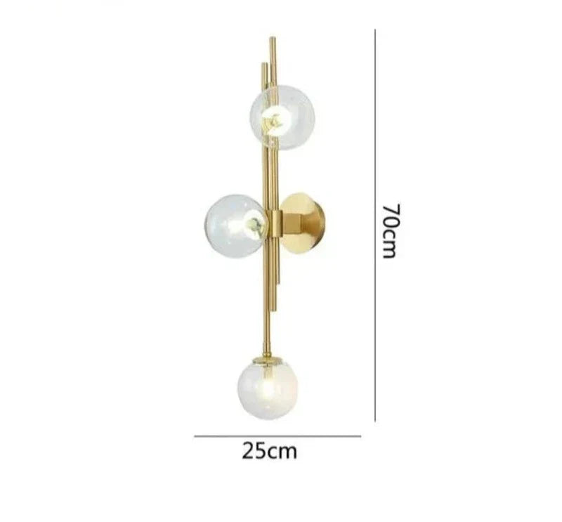 GlassSphere - Modern Glass Wall Lamps – Elegant LED Lighting