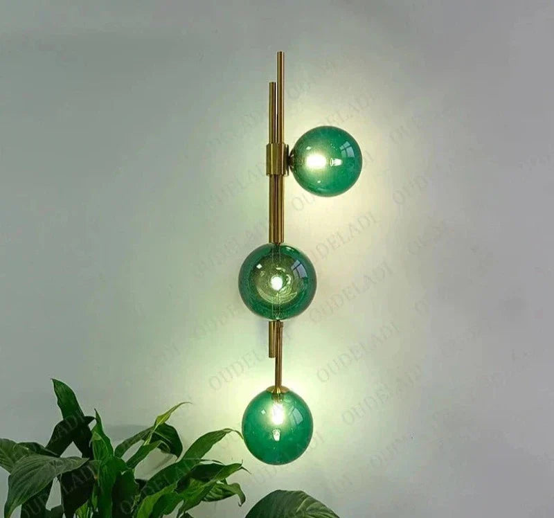 GlassSphere - Modern Glass Wall Lamps – Elegant LED Lighting
