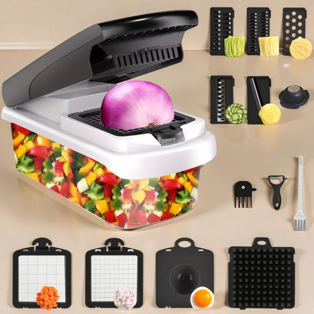 Vegetable Chopper Manual Food Slicer Kitchen Prep Tool