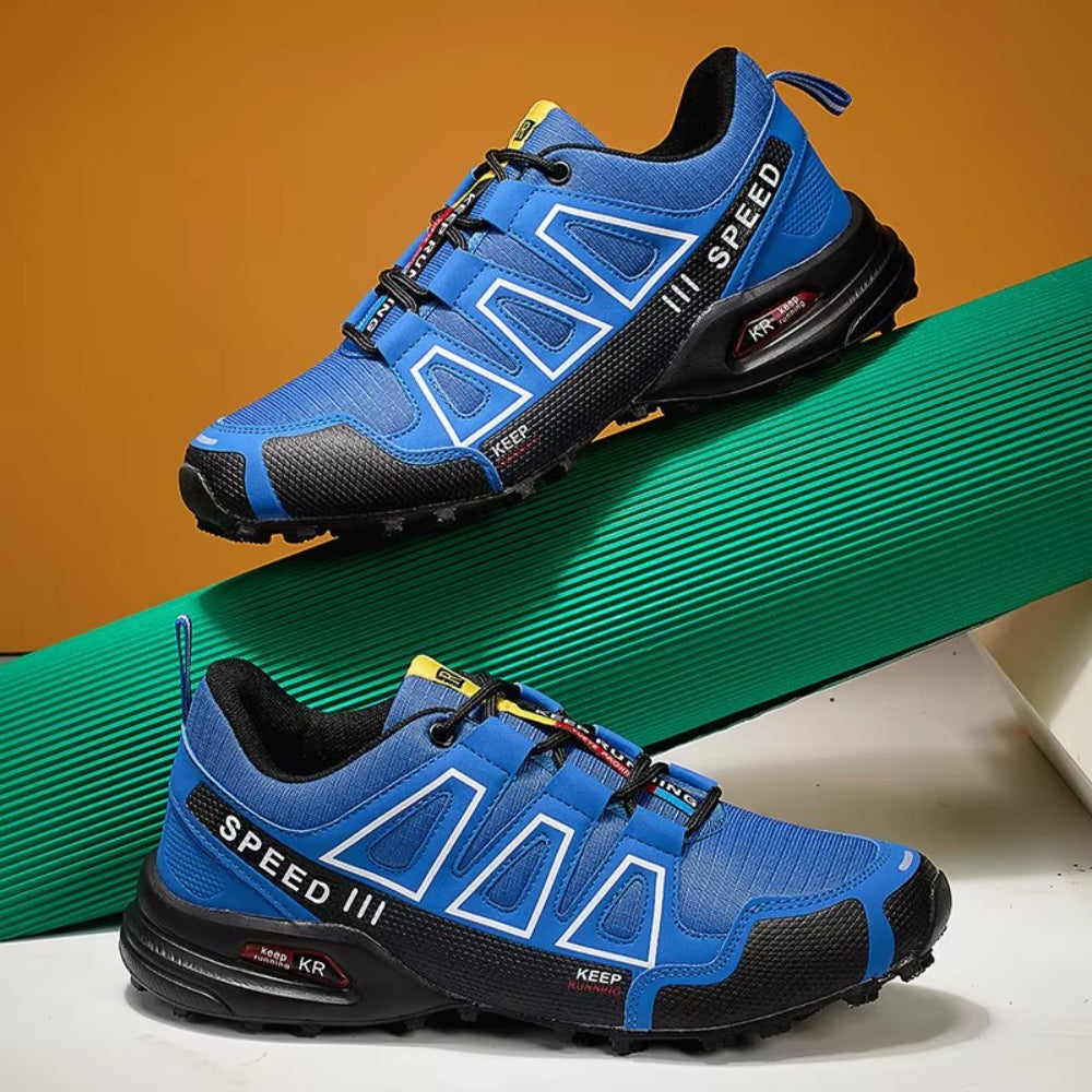 Mens Hiking Shoes Trekking Use Grip Sole