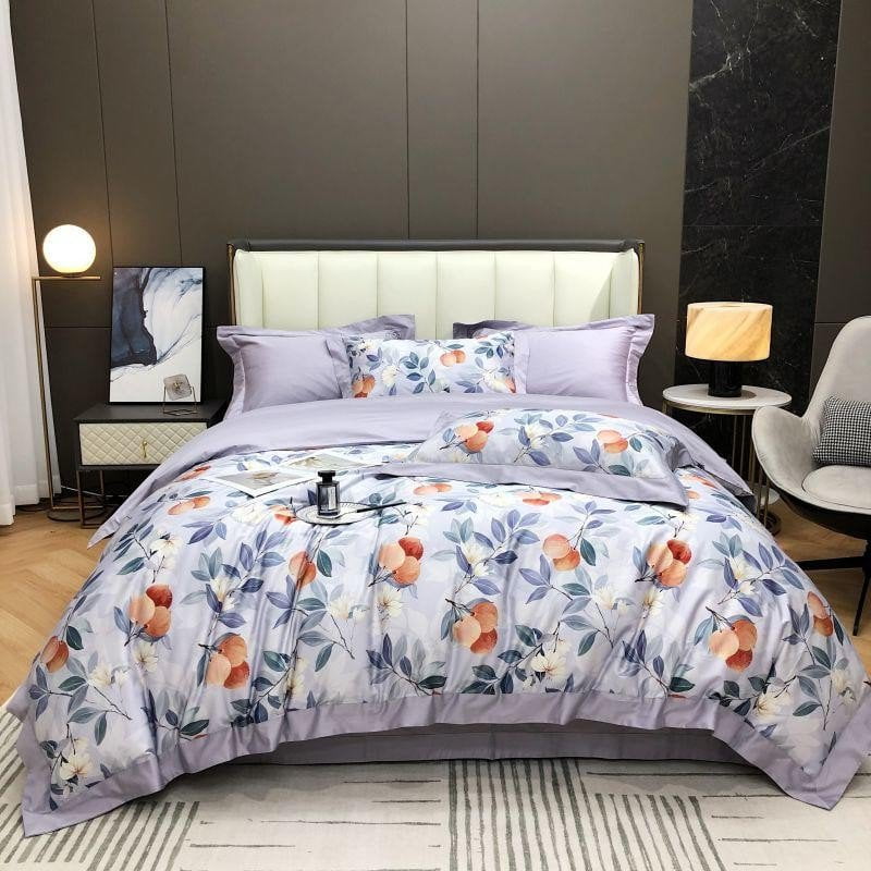 Set copripiumino Lavender Bloom (Cotone Egiziano)