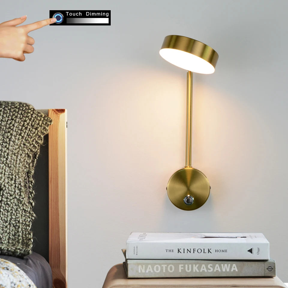 BrightLume - Modern LED Wall Lamp with Dimmable Function