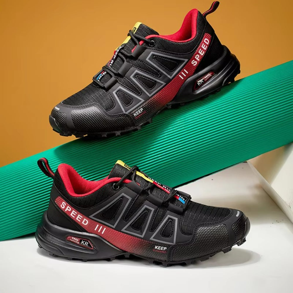 Mens Hiking Shoes Trekking Use Grip Sole