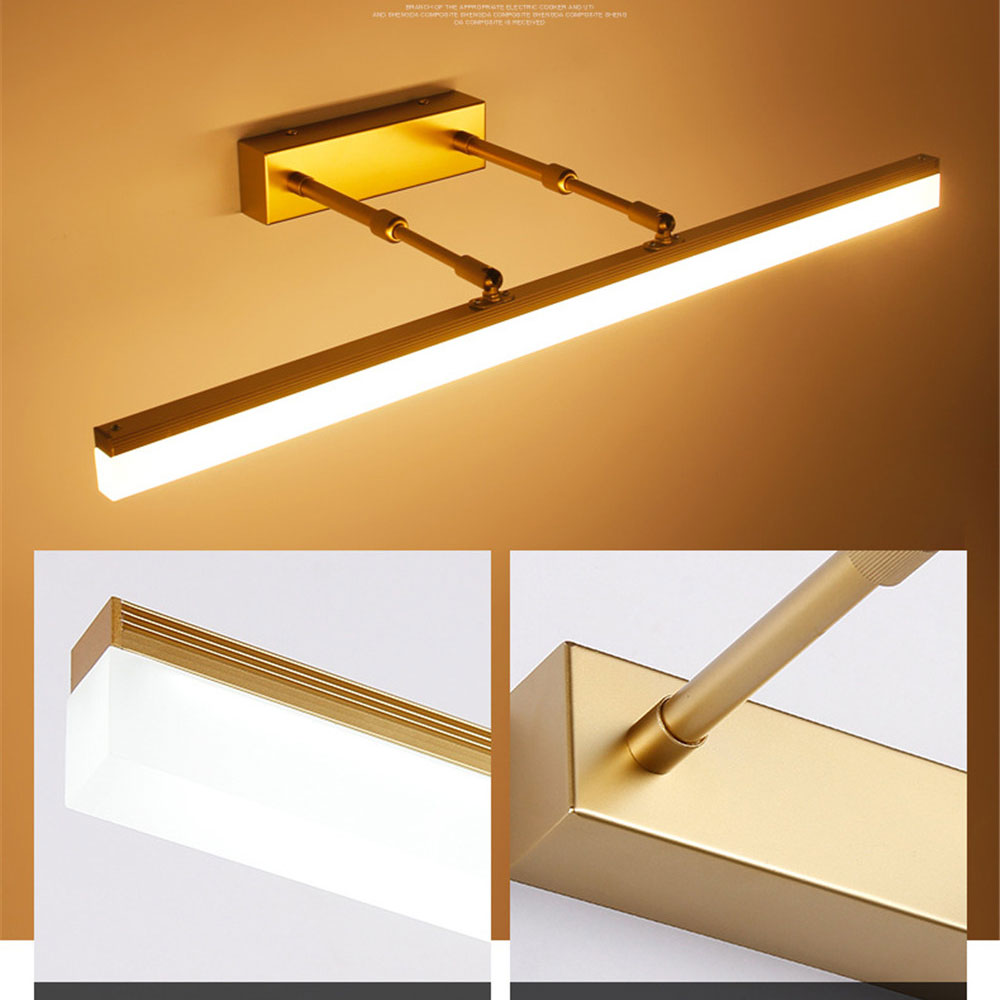AquaLux - Candeeiro de Parede LED Impermeável para Casa de Banho