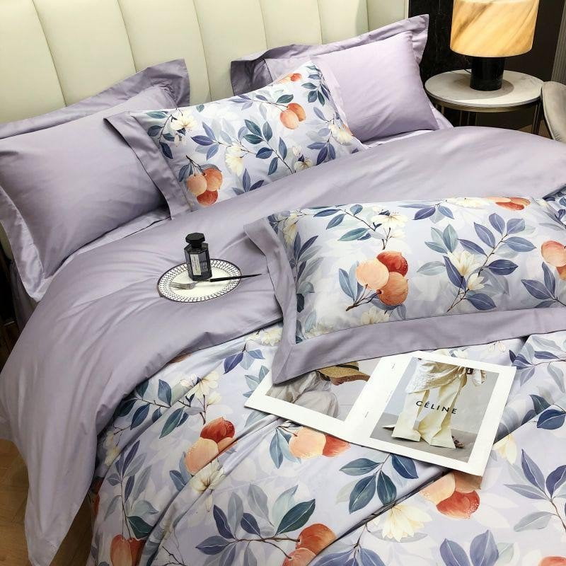 Set copripiumino Lavender Bloom (Cotone Egiziano)