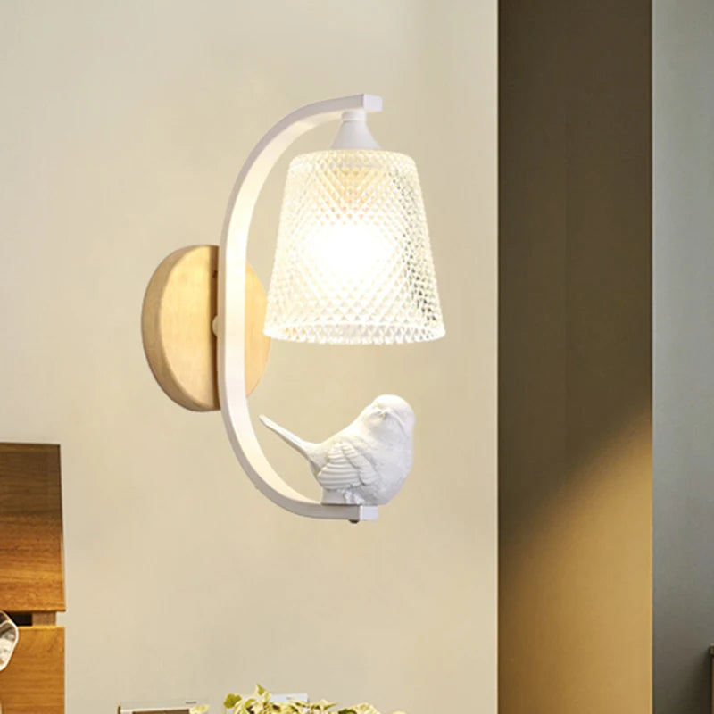 NordicBird - Modern Wall Lamp with Bird Design for Bedroom and Living Room