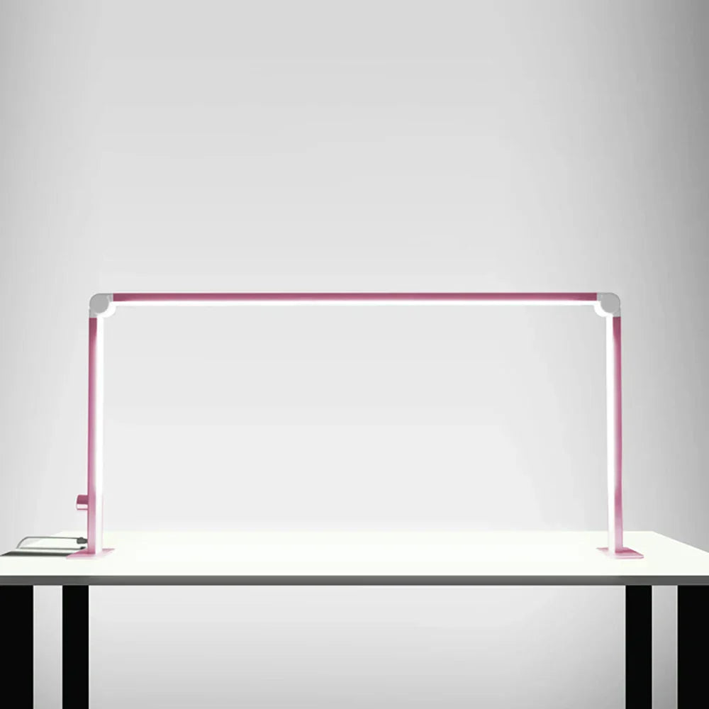 LunaGlow – Half Moon LED Table Lamp for Desk and Nail Studio Lighting