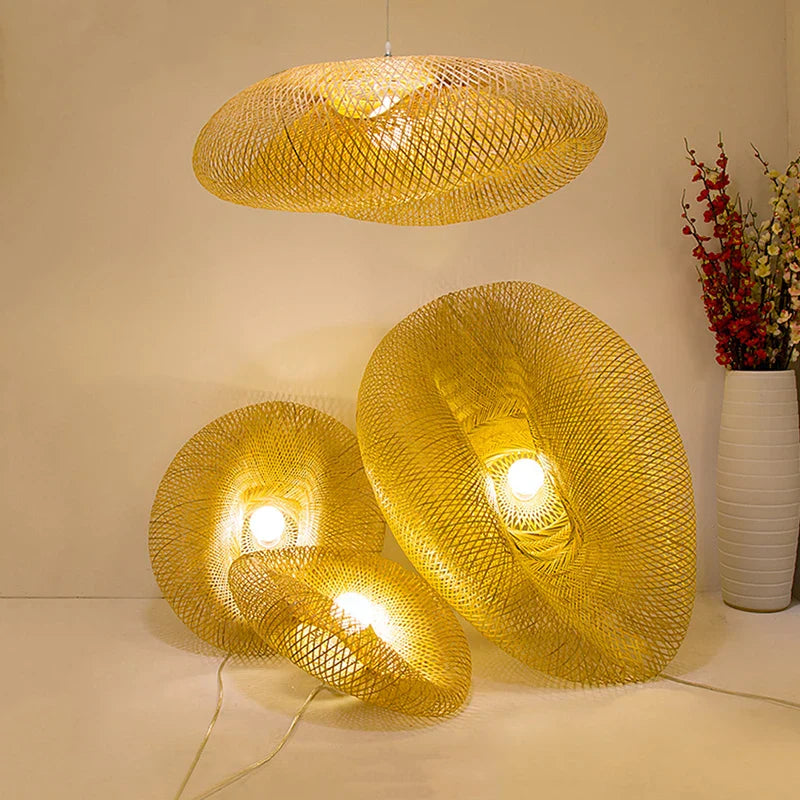 BambooLight - Retro LED Hanging Lamp