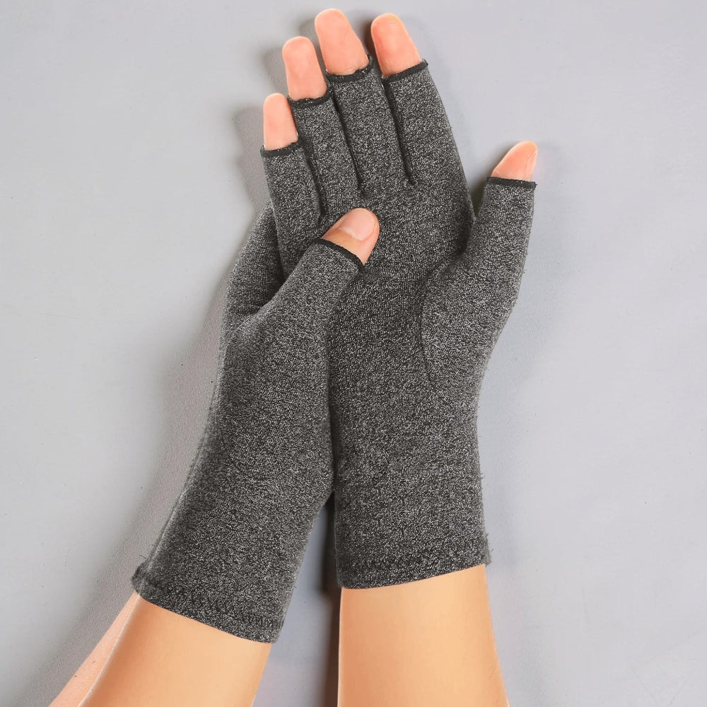 Guanti Compressione Polso Mano Supporto Senza Dita Regolabile
