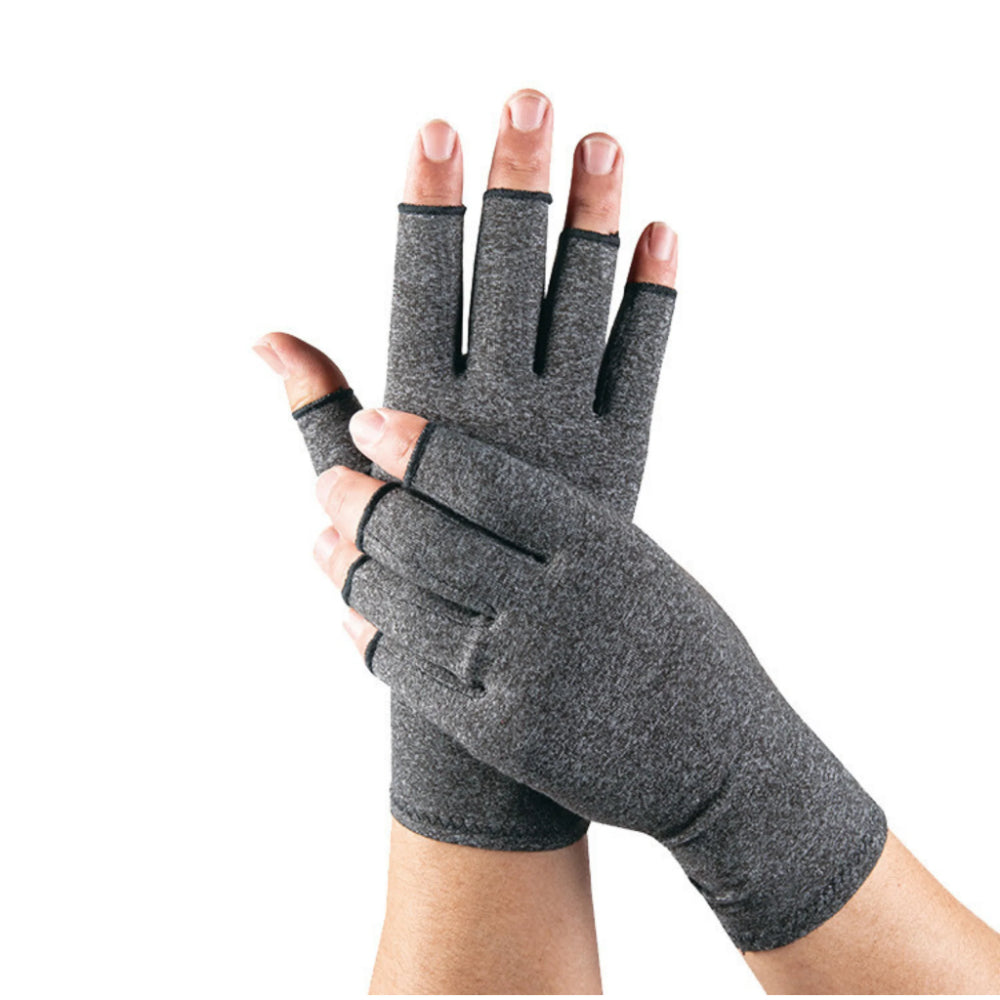 Guanti Compressione Polso Mano Supporto Senza Dita Regolabile