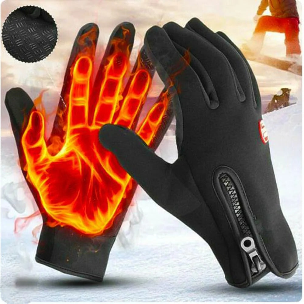 Guanti Invernali Touchscreen Antiscivolo Antivento Pioggia