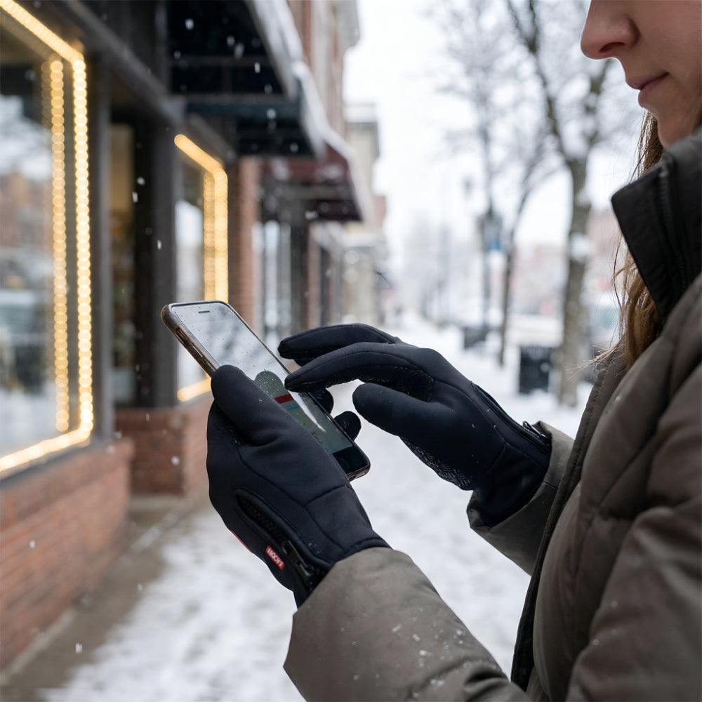Guanti Invernali Touchscreen Antiscivolo Vento Pioggia