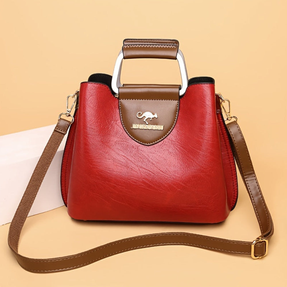 Handbag Women Shoulder Bag Crossbody Bag Multi Pocket Tote