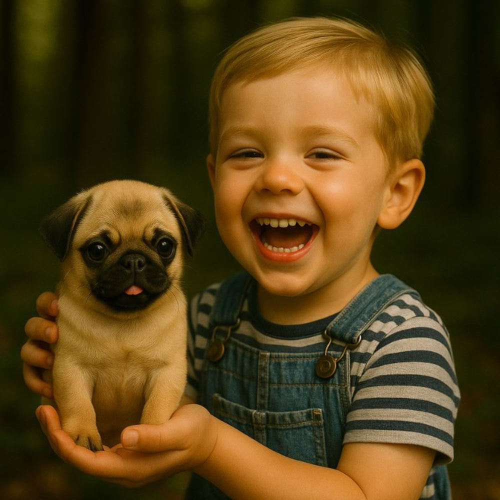 Realistic Interactive Robot Pug – Walking & Barking Electronic Puppy Toy for Kids - Image 4