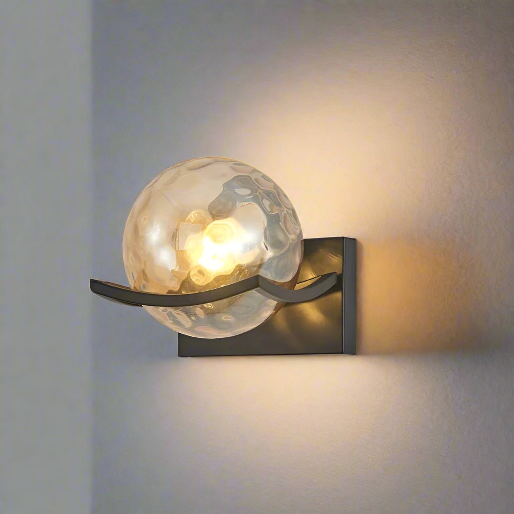 ModernGlow – Lámpara de pared LED moderna de vidrio
