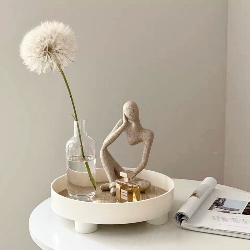 Bandeja Cerâmica Elegante Solis