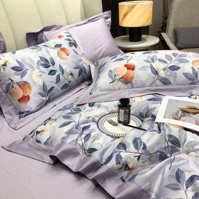 Set copripiumino Lavender Bloom (Cotone Egiziano)