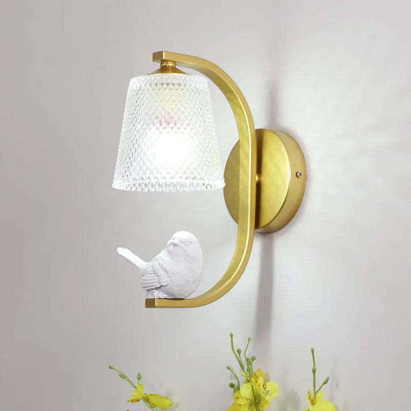 NordicBird - Modern Wall Lamp with Bird Design for Bedroom and Living Room