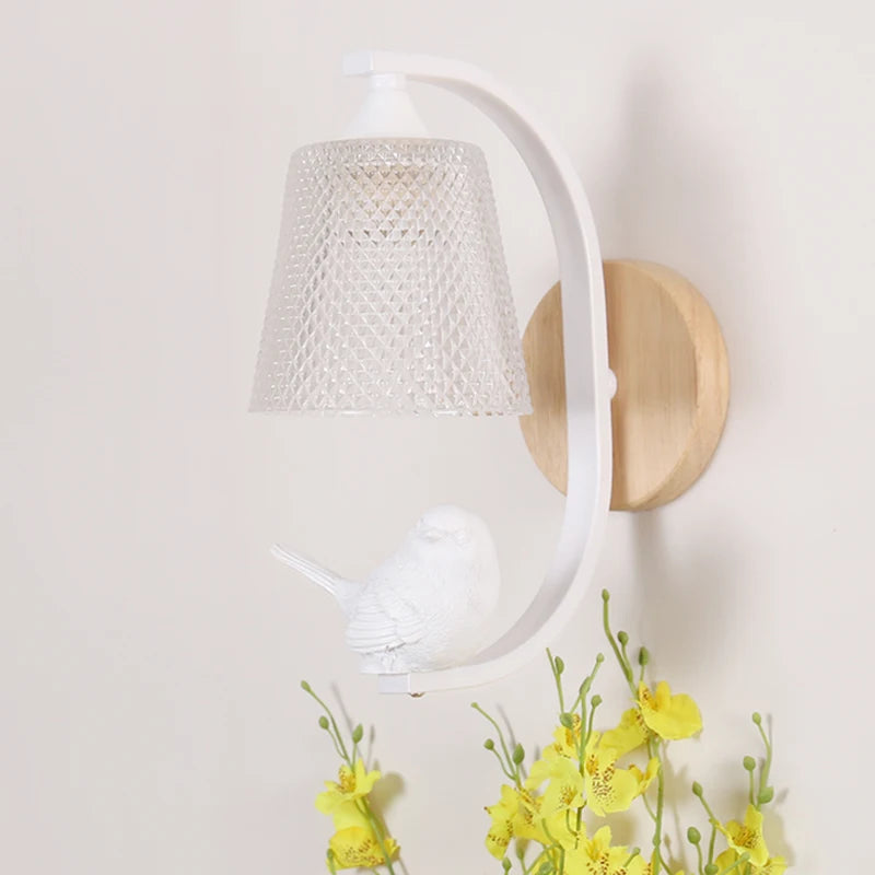 NordicBird - Modern Wall Lamp with Bird Design for Bedroom and Living Room
