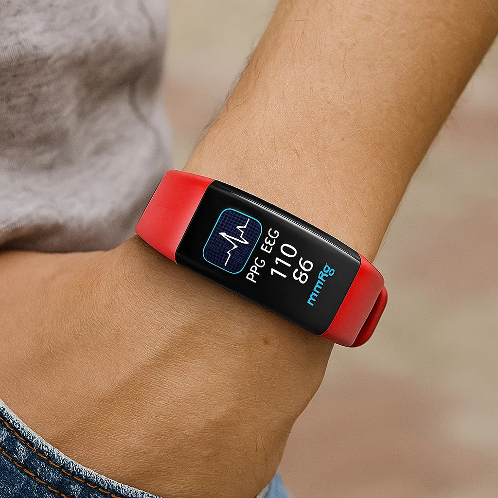 Health Monitoring Smartwatch ECG Blood Pressure Tracker Water-Resistant 2