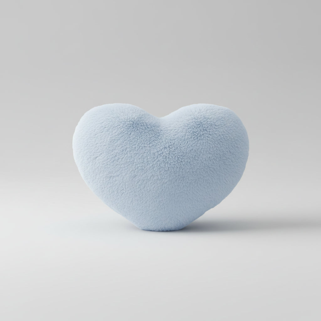 Heart Shaped Decorative Pillow Soft Polyester Cushion Sofa Bed