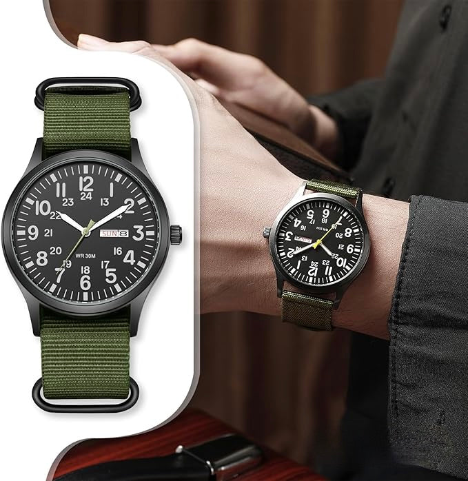 Orologio da uomo outdoor impermeabile sportivo design minimalista