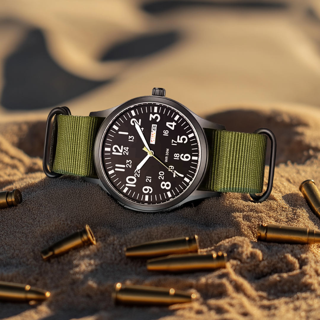 Orologio da uomo outdoor impermeabile sportivo design minimalista