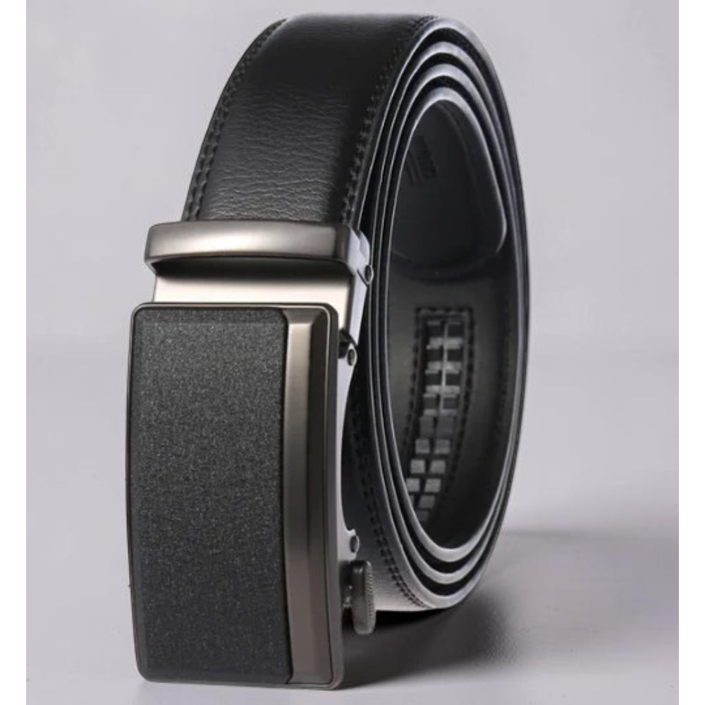 Men's Belt Automatic Buckle Adjustable Belt