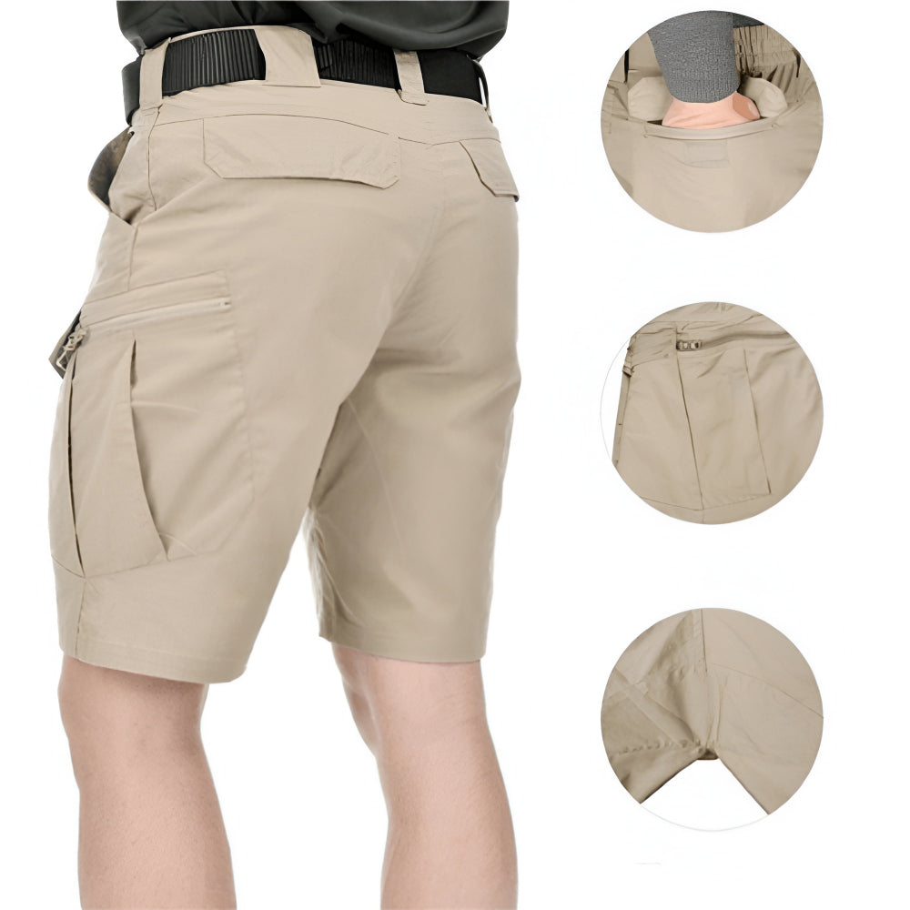 Men's Cargo Shorts Work Casual Pants Pockets
