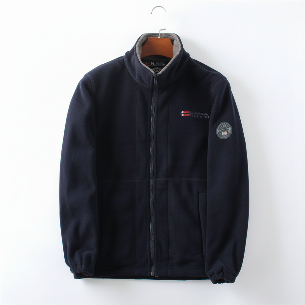 Mens Fleece Winter Jacket Windproof Warm Outdoor Coat