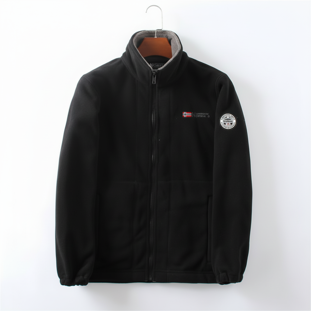 Mens Fleece Winter Jacket Windproof Warm Outdoor Coat