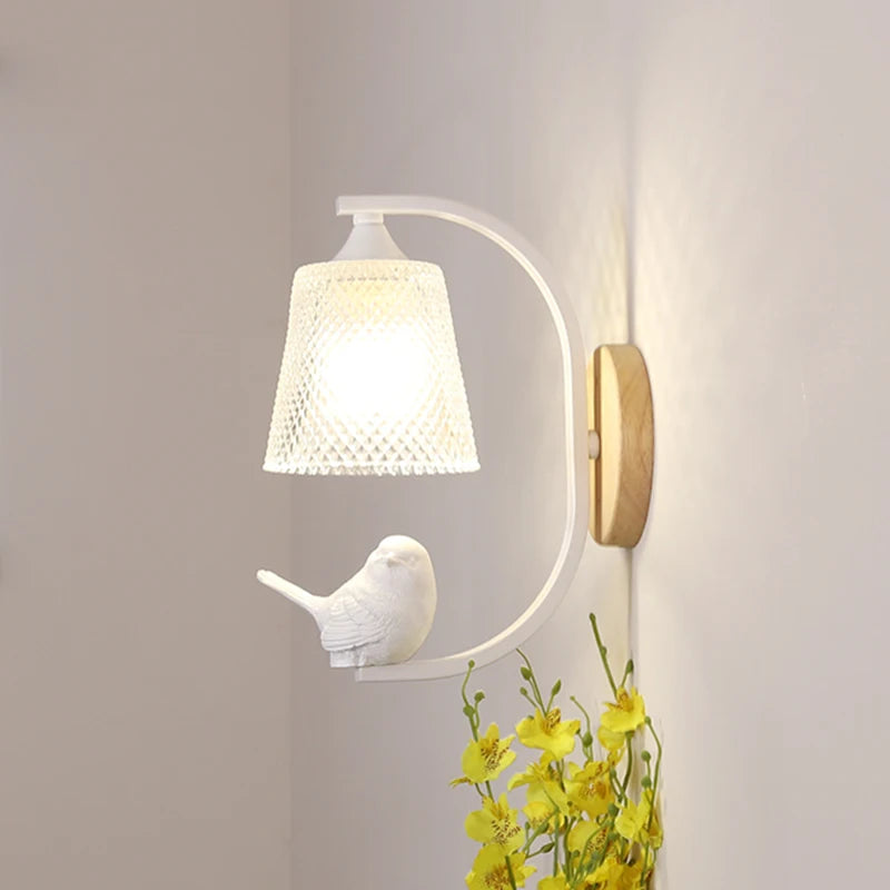 NordicBird - Modern Wall Lamp with Bird Design for Bedroom and Living Room