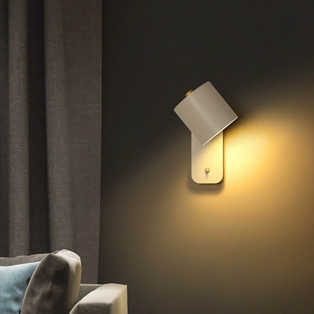 LumiLamp - Lampada da parete LED moderna con interruttore