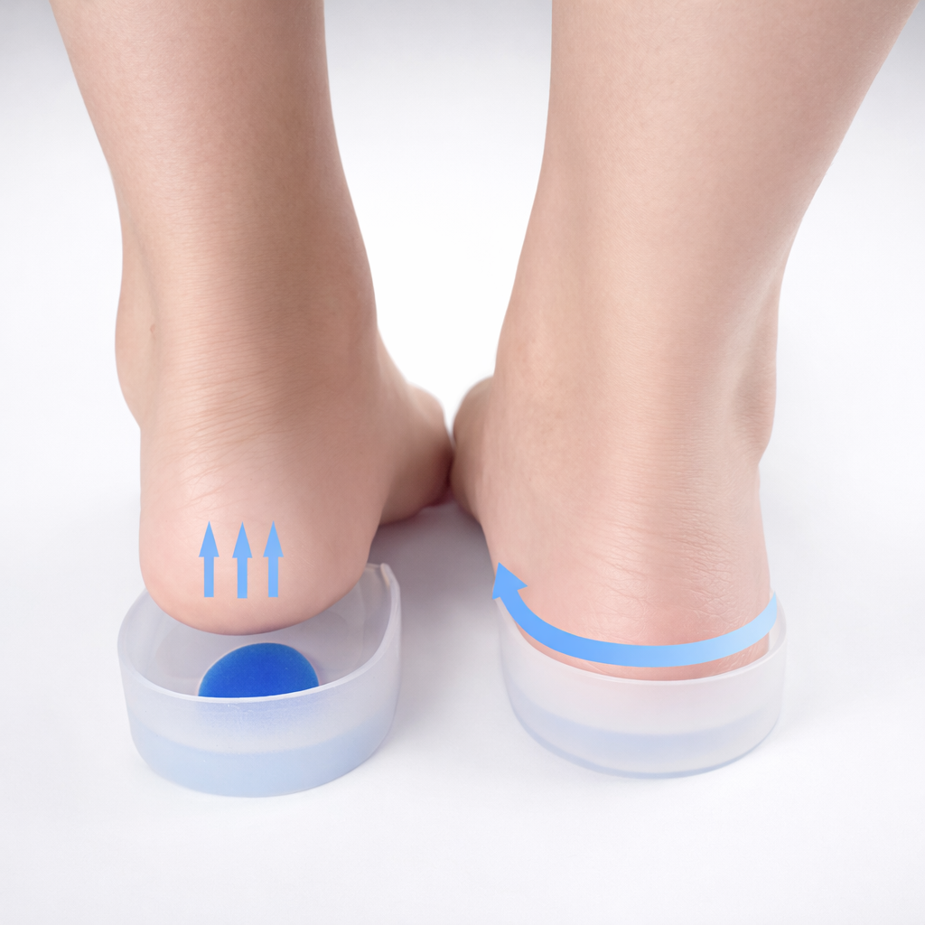 Plantari Gel per Sperone Calcaneare Ammortizzanti Scarpe Comfort