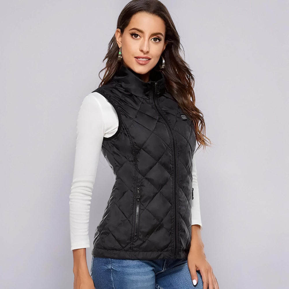 Gilet Riscaldato Donna USB Temperatura Regolabile Outdoor