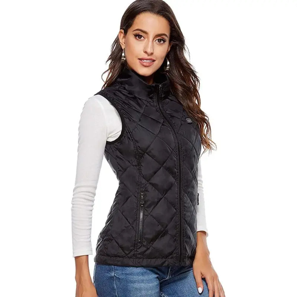 Hiking Heated Vest USB Heating Adjustable Warmth Outdoor