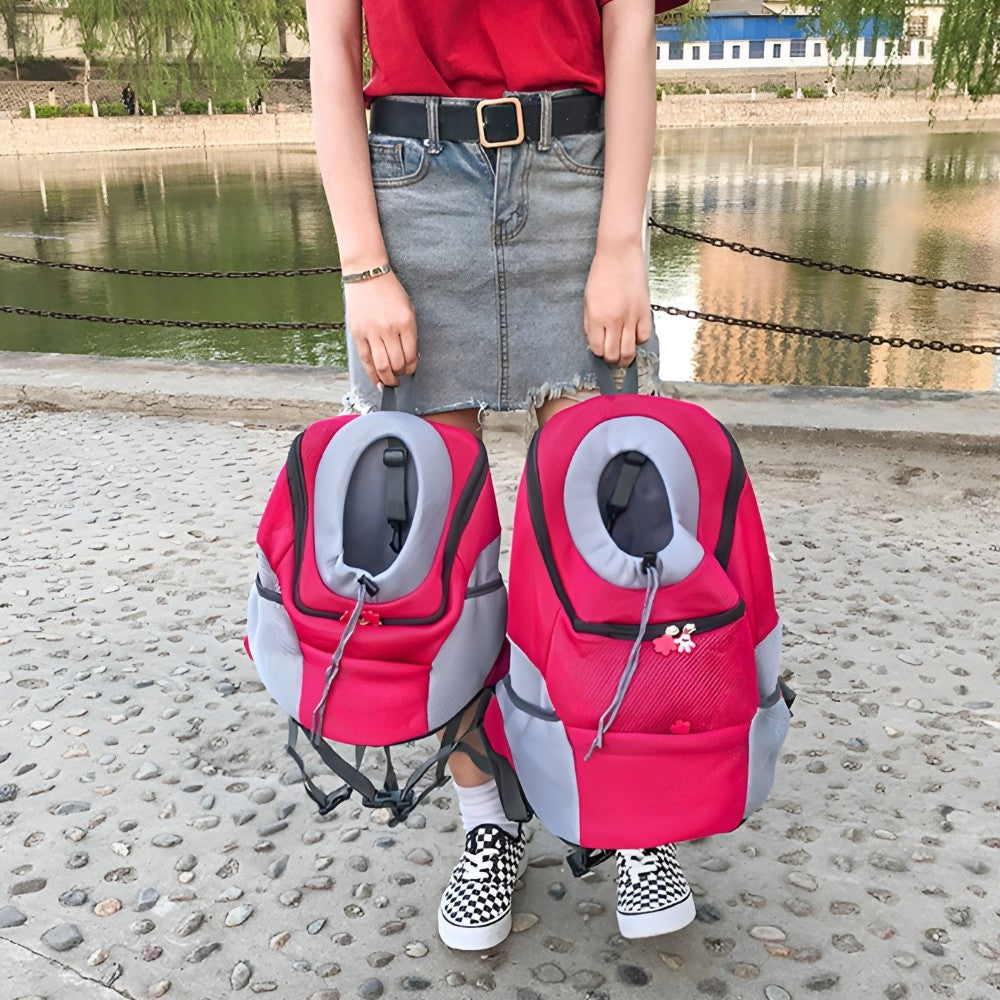 Dog Carrier Backpack Adjustable Travel Bag