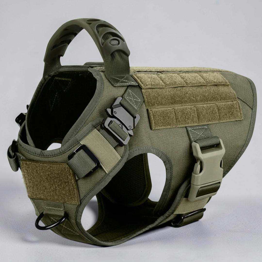 Dog Harness Adjustable Training Vest Handle Reflective